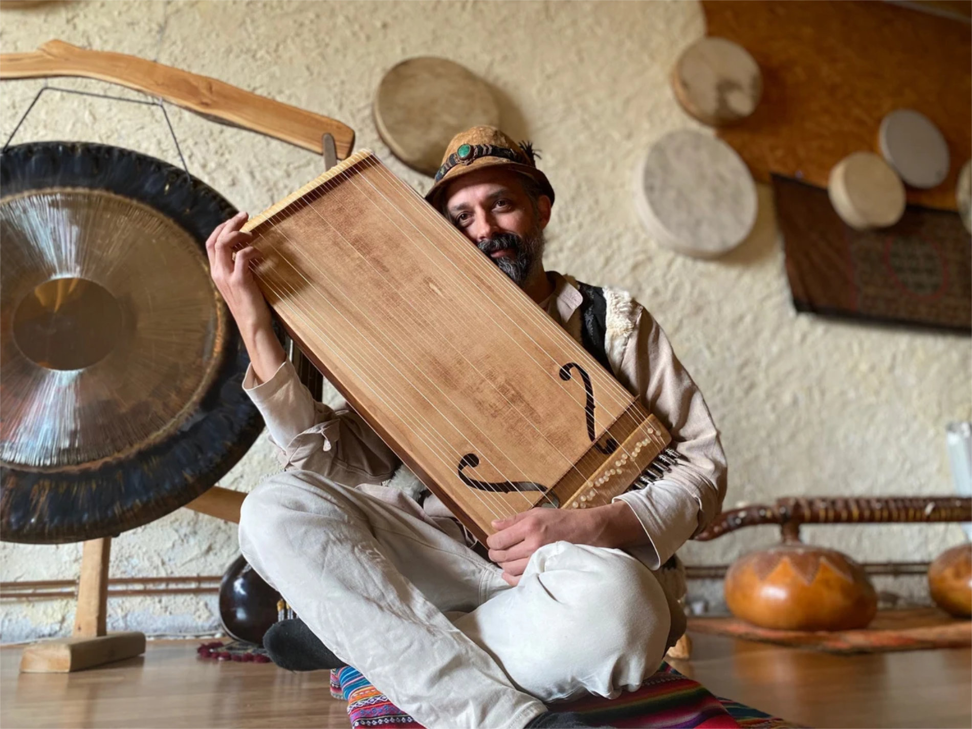 08-Monocordio Val Bavona. Monocordio de calidad de cuerpo de lujo y concierto-10